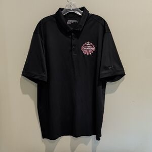 UGA 2021 National Champions Nike Golf Polo